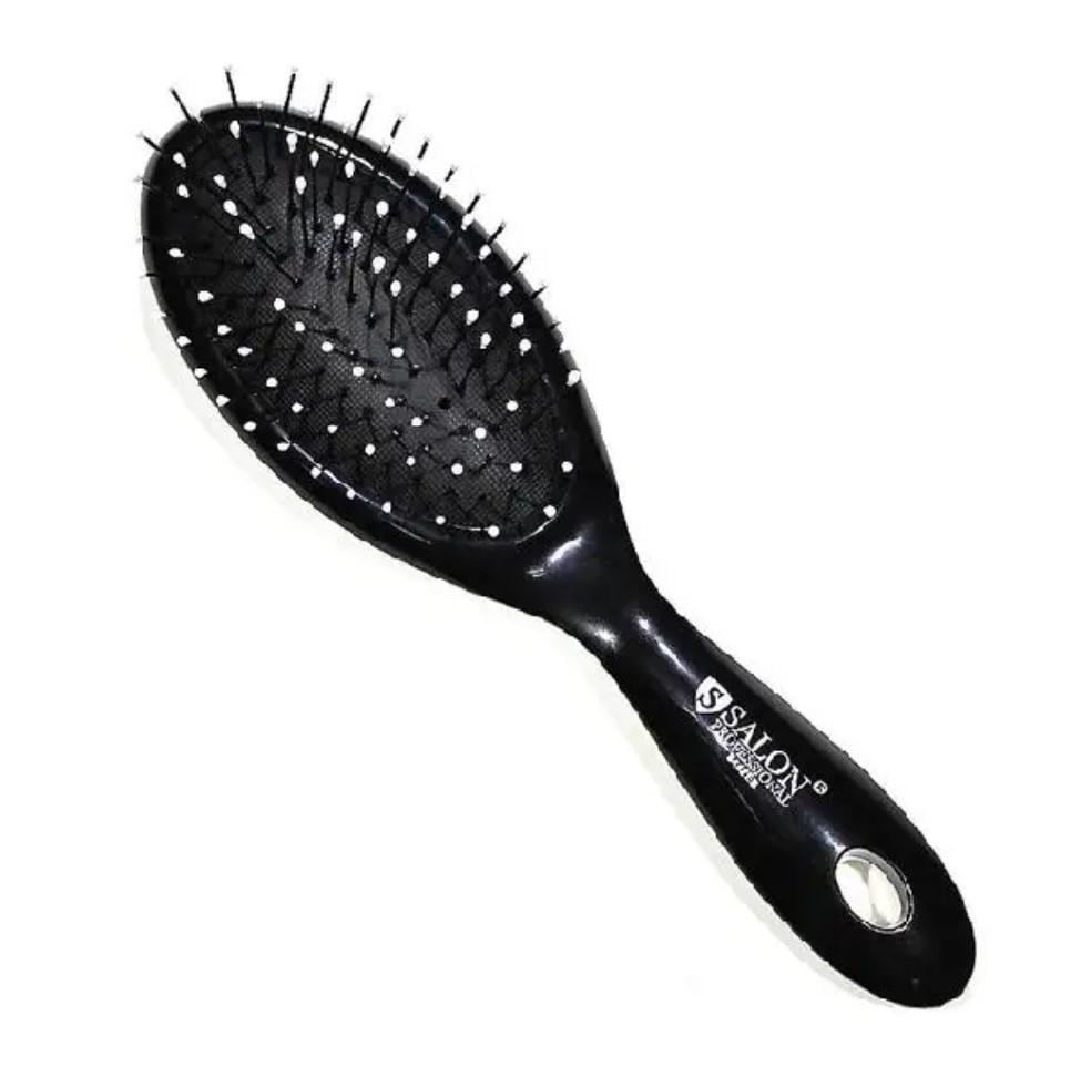 Массажная щетка Salon Professional Черно-белый (8442EB)