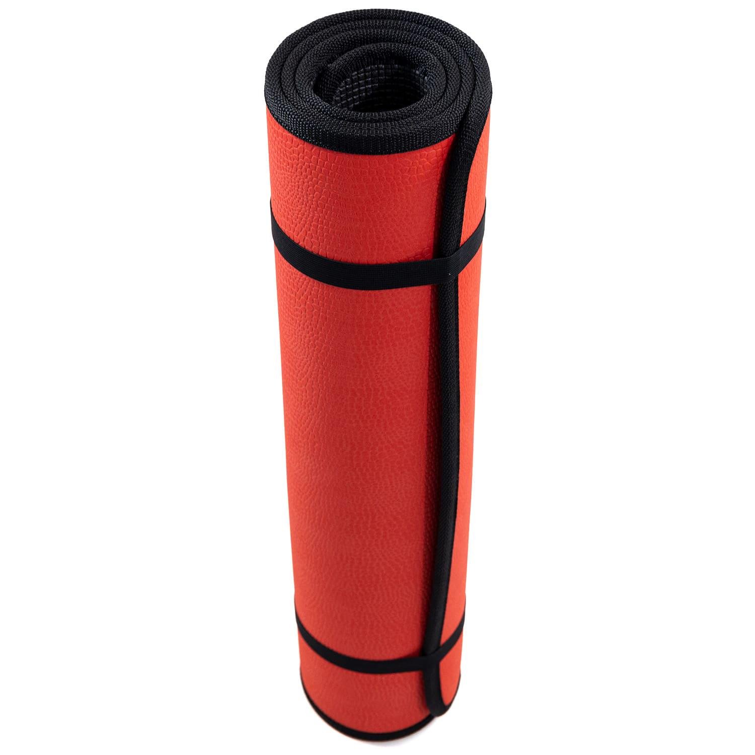 Килимок для фітнесу OSPORT Yoga Pro+ Mini двошаровий 8 мм Червоно-чорний (OF-0308) - фото 4 Килимок для фітнесу OSPORT Yoga Pro+ Mini двошаровий 8 мм Червоно-чорний (OF-0308) - фото 4