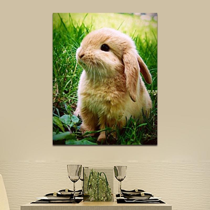 Алмазная вышивка Diy Зайченок 20х30 см - фото 3 Алмазная вышивка Diy Зайченок 20х30 см - фото 3