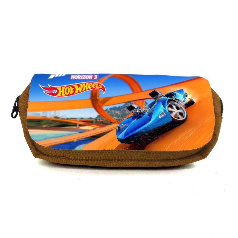 Пенал школьный Hot Wheels HW-0011 Оранжевый (1480995277)