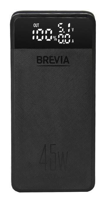 Повербанк Brevia 20000 mAh 45 W с дисплеем LCD УМБ павер банк (2122113660) Повербанк Brevia 20000 mAh 45 W с дисплеем LCD УМБ павер банк (2122113660)
