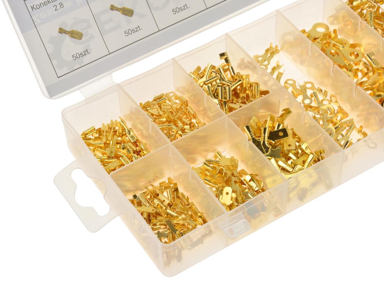 Набор автомобильных кабельных коннекторов-разъемов Geko G02827 450 шт. (2306919794) - фото 2 Набор автомобильных кабельных коннекторов-разъемов Geko G02827 450 шт. (2306919794) - фото 2