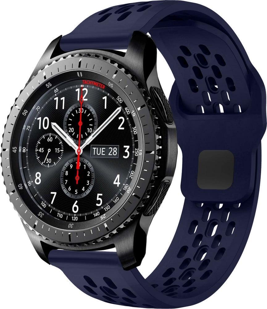 Ремешок силиконовый Liveunic для Samsung Gear S3 Frontier Midnight Blue (41961-4D)