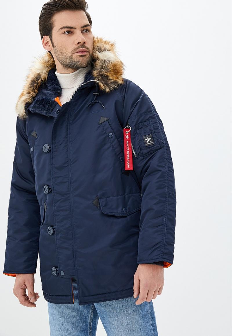 Куртка-парка зимова Airboss Winter Parka Синій (28650)