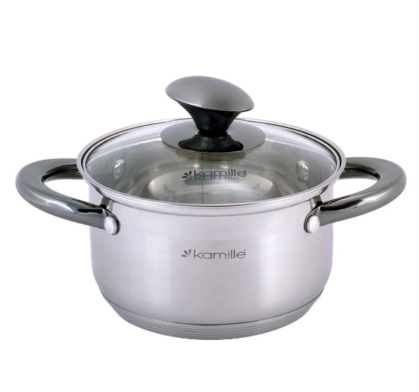 Кастрюля с крышкой Kamille 1,5 л (KM-4920)