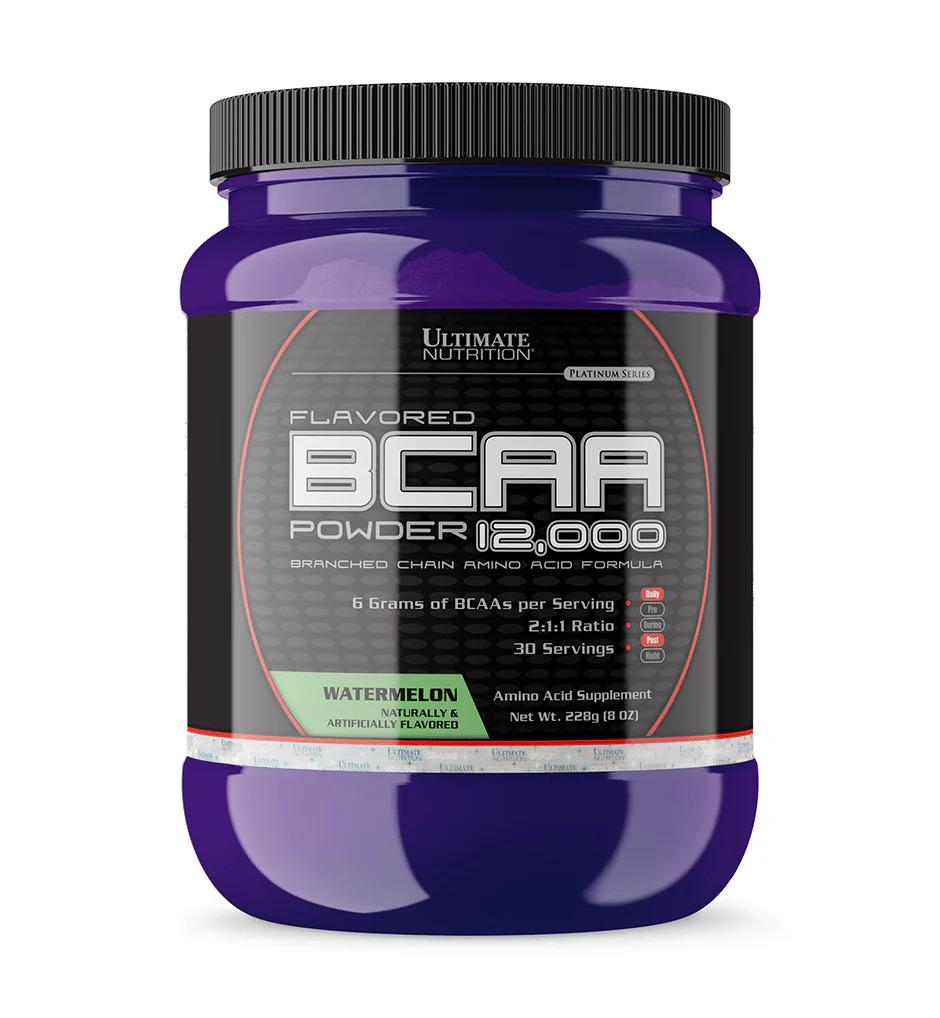 Аминокислоты Ultimate nutrition BCAA 12000 Powder Watermelon 228 г