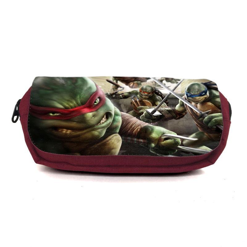 Пенал школьный Ракушки Ниндзя Ninja Turtles TMNT-0010 Бордовый (1529788963) Пенал школьный Ракушки Ниндзя Ninja Turtles TMNT-0010 Бордовый (1529788963)