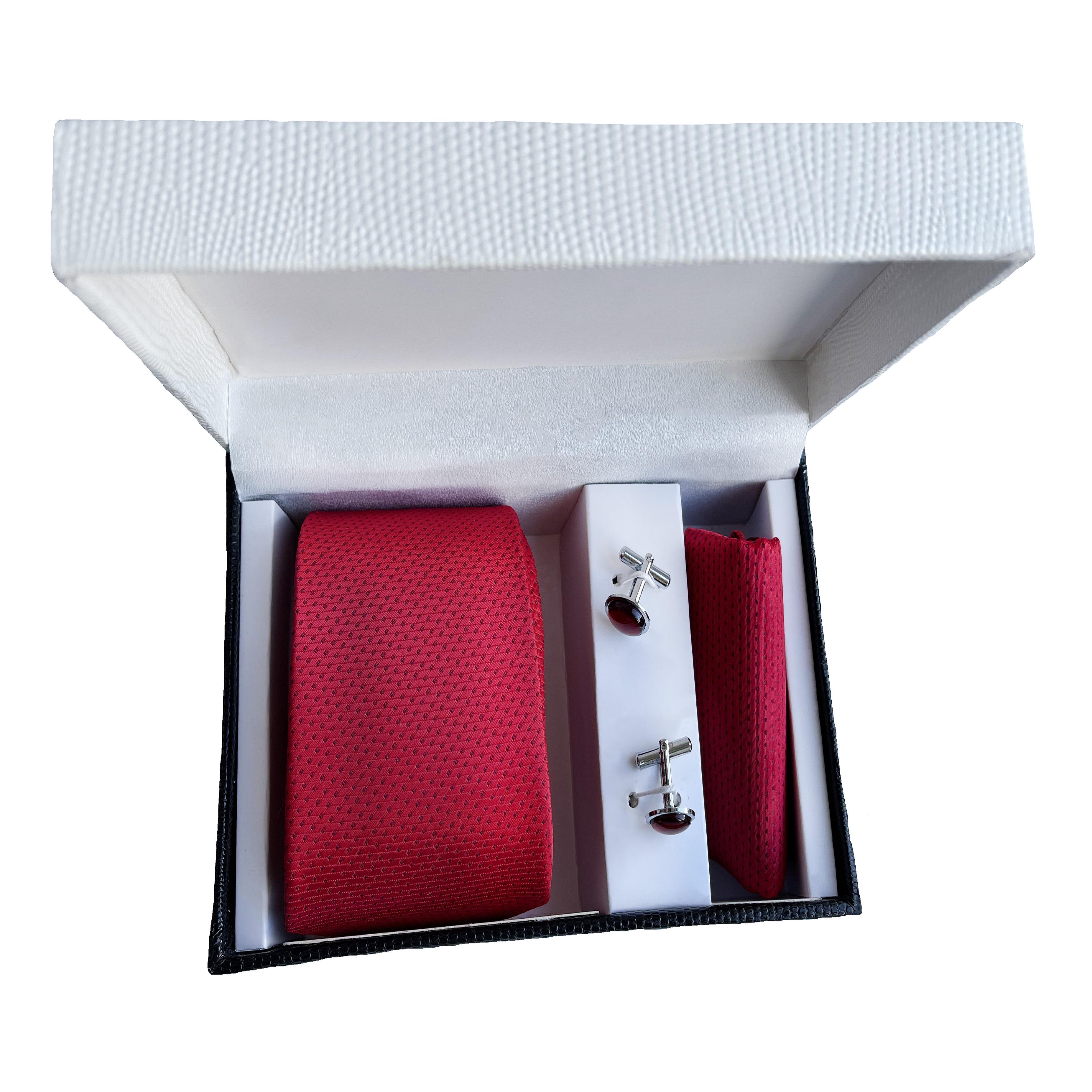 ᐉ Подарочный мужской набор Silk Route галстук/запонки/платочек (759)