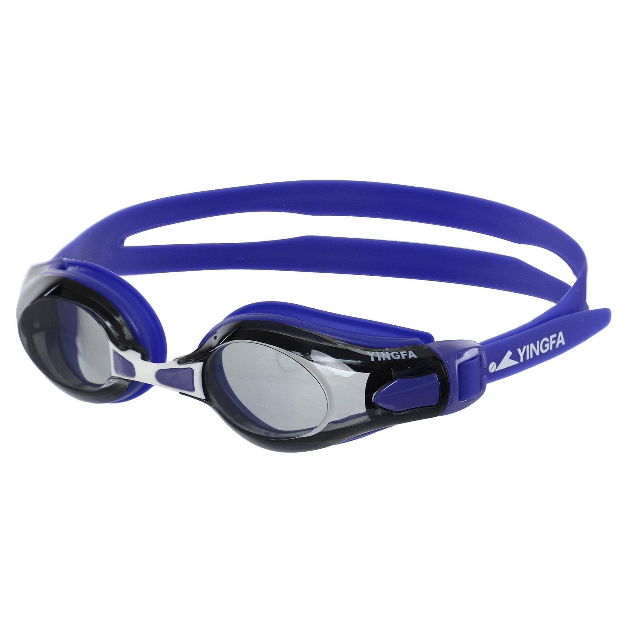 Очки для плавания стартовые YINGFA Y2800AF Черный/Синий