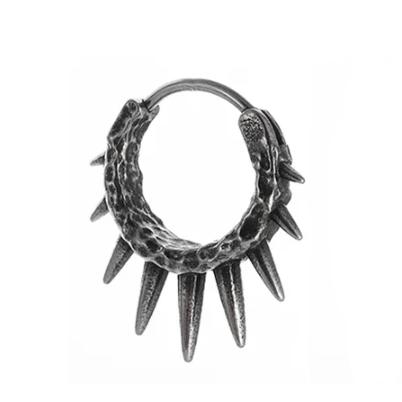 Сережки череп з шипами 1 шт. (2895907431)