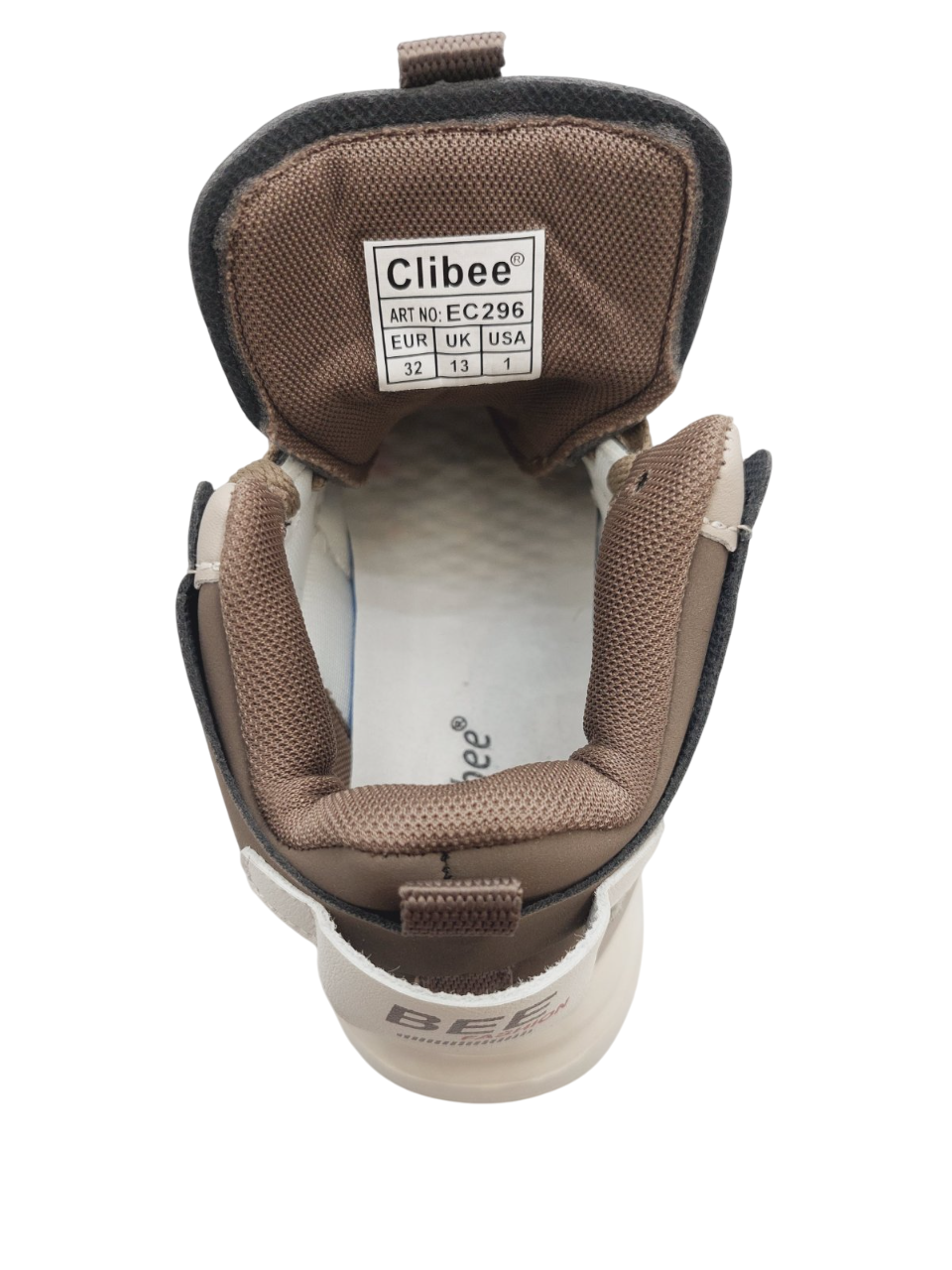 Ботинки демисезонные для мальчиков Clibee EC29696/32 р. 32 Коричневый - фото 5