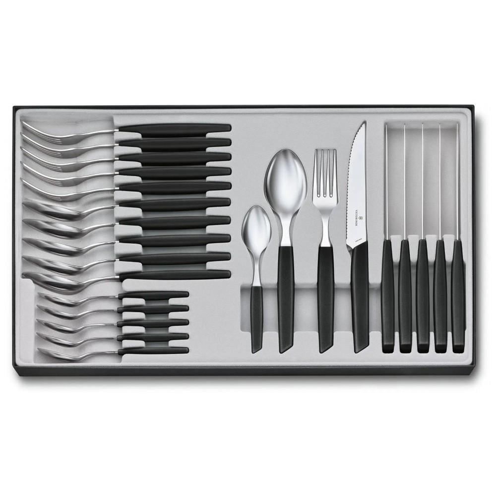 Набір столових приборів Victorinox Swiss Modern Table Set 24 пр. (6.9093.12W.24)