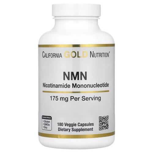Ниацин B-3 California Gold Nutrition NMN 175 мг 180 растительных капс. (CGN-02335)
