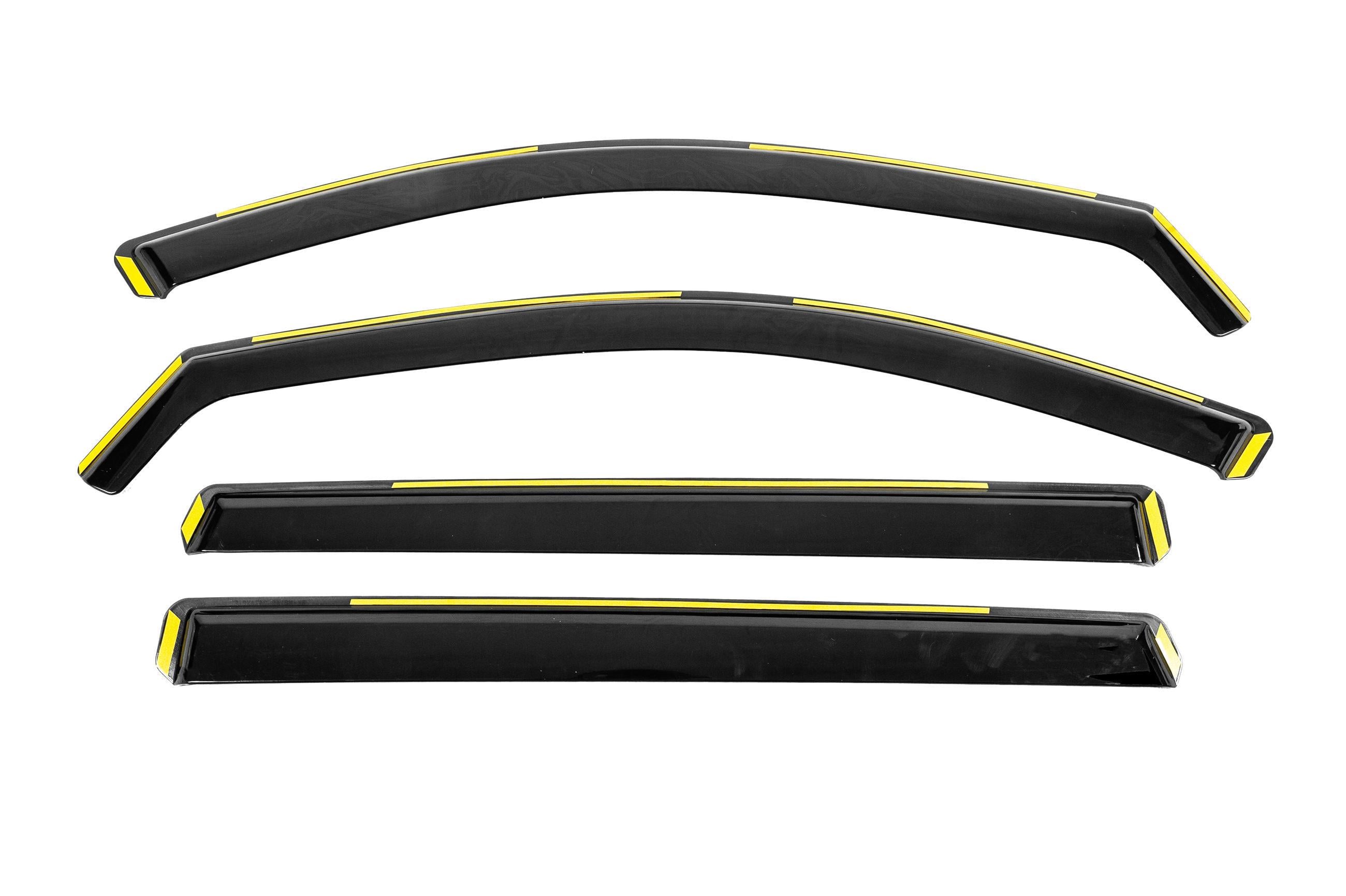 Ветровики вставные Niken Luxury для Mazda CX-80 2024- гг. поликарбонат 4 шт. Черный (185955) Ветровики вставные Niken Luxury для Mazda CX-80 2024- гг. поликарбонат 4 шт. Черный (185955)