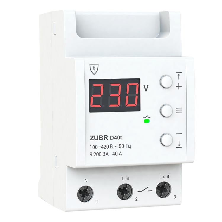 Реле напряжения ZUBR D40t (33801504)