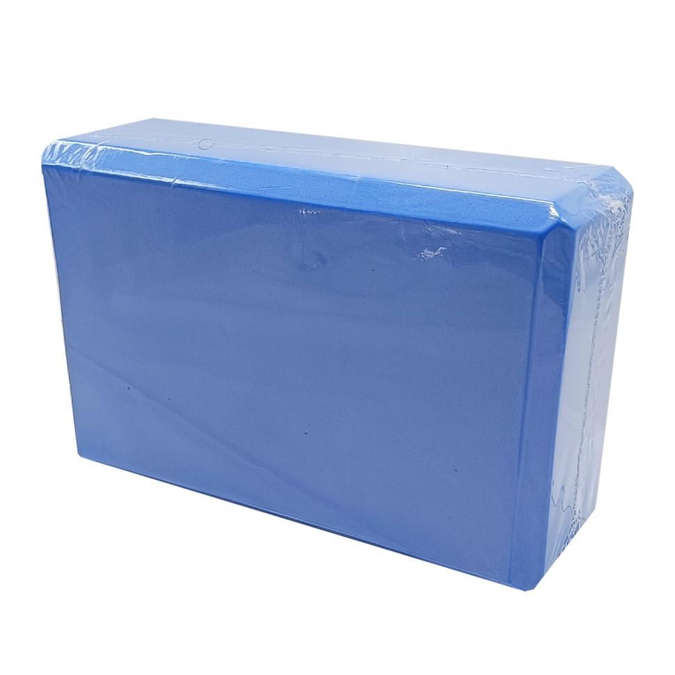 Блок для йоги Bambi FT0861EVA 23х15х7 см Blue (2625110790)