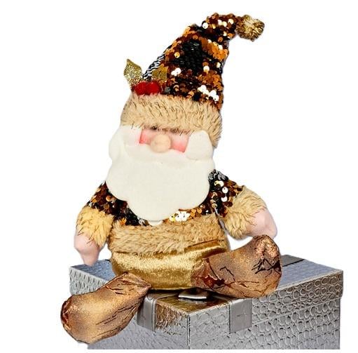 Фигура новогодняя декоративная МАГІЧНА-НОВОРІЧНА R96520 Santa Snowman 38 см (22353320)