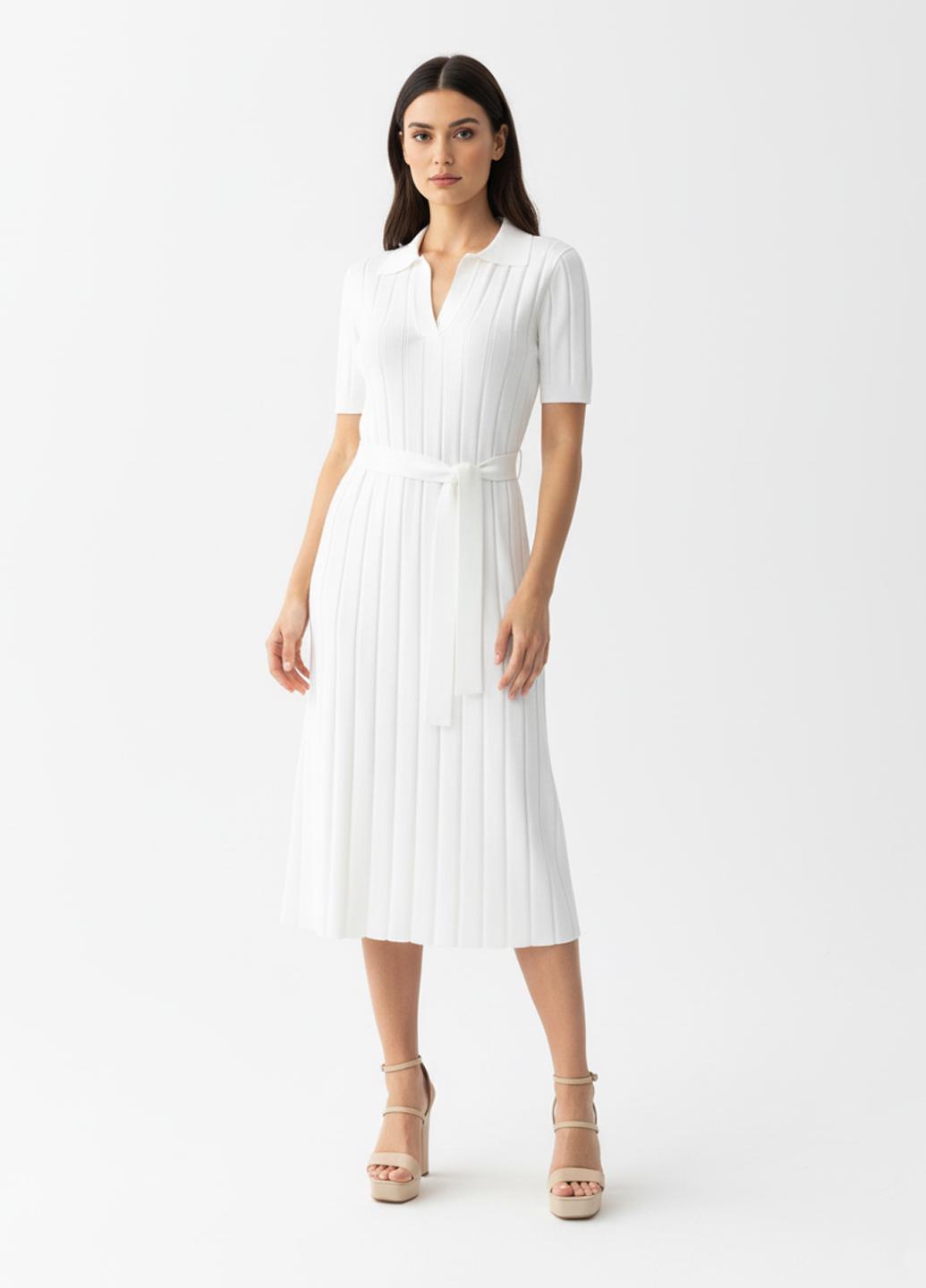 Платье-поло летнее трикотажное р. 46 (ZS-54) - фото 5