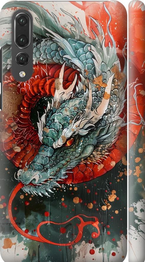 Чехол на Huawei P20 Pro Стихия огня (6101m-1470-42517)