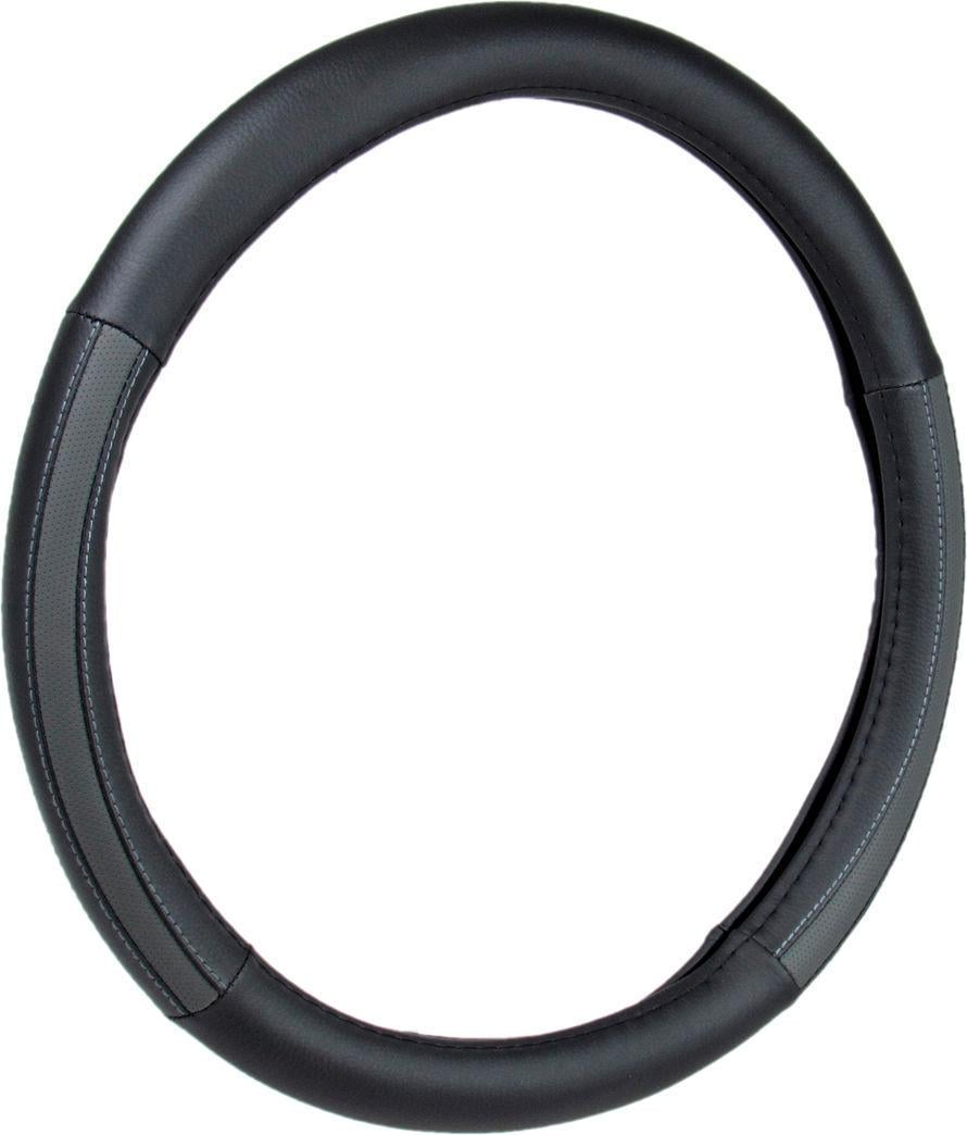 Чохол на кермо CarLife M 37-39 см перфорований Чорний (0304455) Чохол на кермо CarLife M 37-39 см перфорований Чорний (0304455)