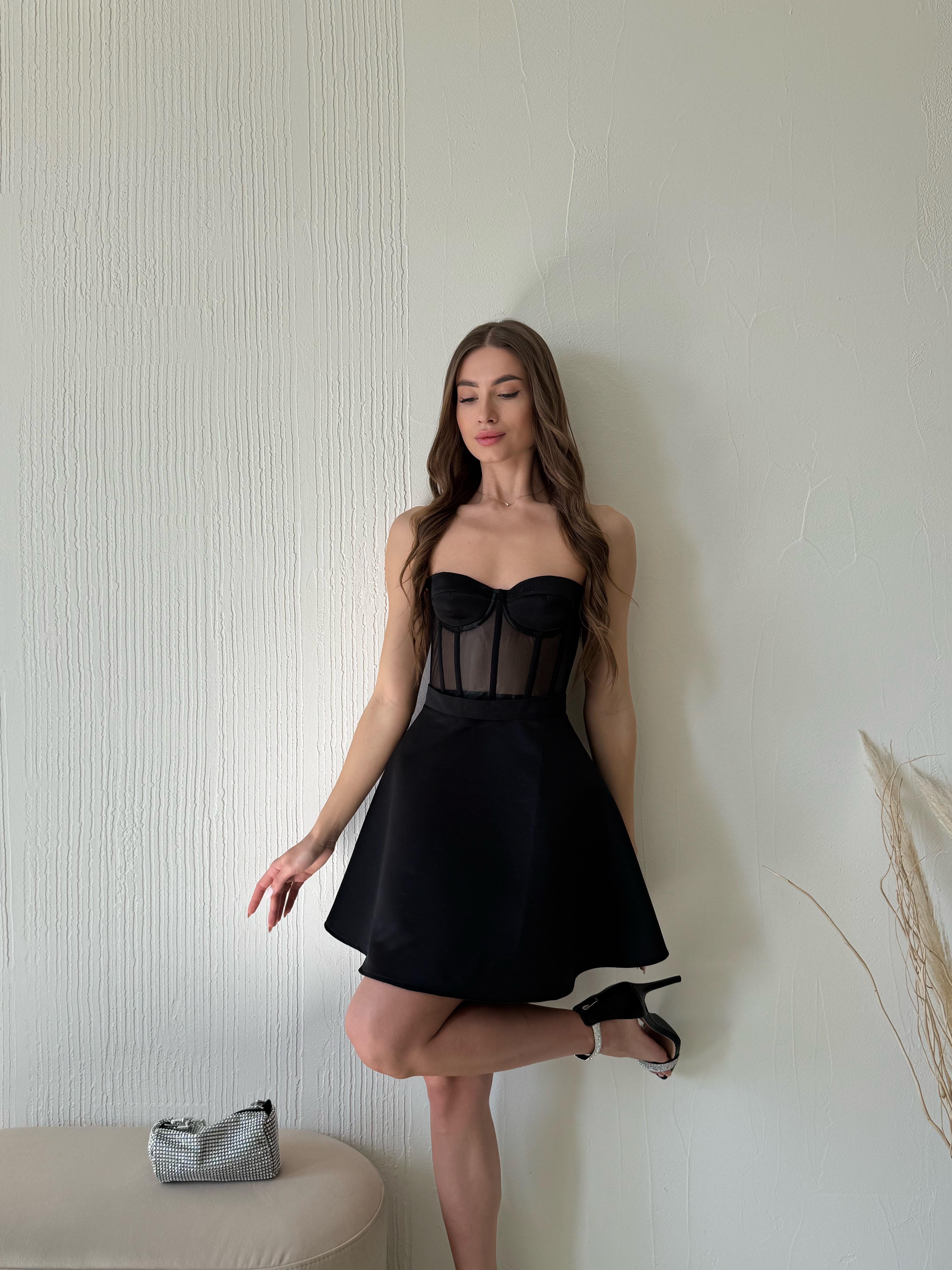 Корсет женский L Черный (1010/2)