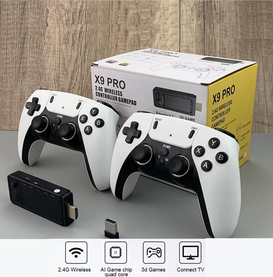 Ігрова ретроконсоль X9 PRO 59000+ ігор з 4 батарейками (1557) - фото 5 Ігрова ретроконсоль X9 PRO 59000+ ігор з 4 батарейками (1557) - фото 5