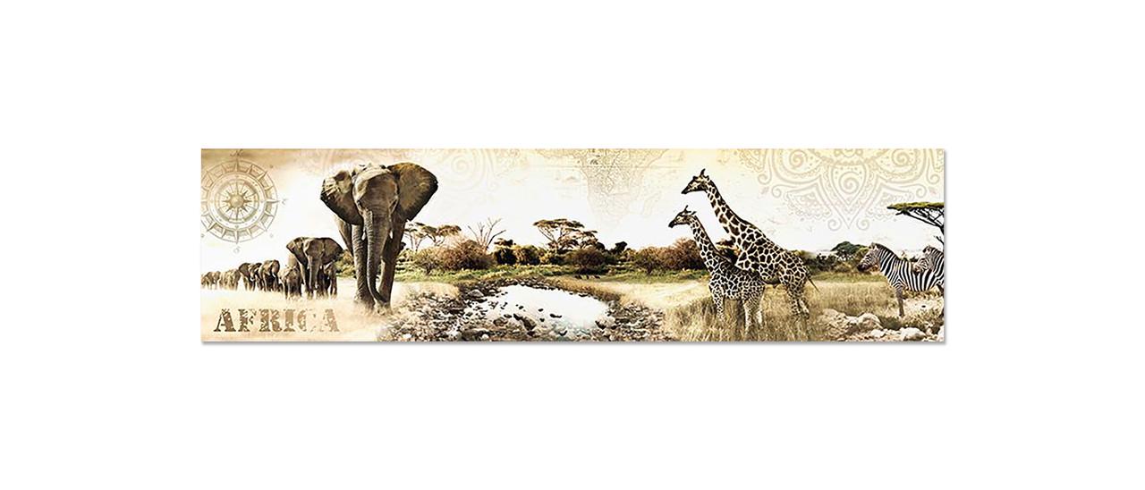 Наклейка виниловая на кухню Zatarga Африка 650х2500 мм (1224326576)