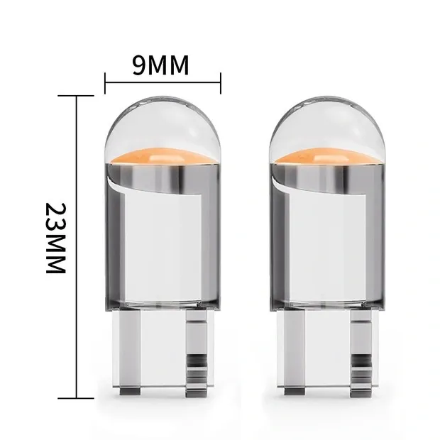 Автомобільна лампа Terra T10 W5W W2,1x9,5d COB скло 12V Синій (1798256776) - фото 5