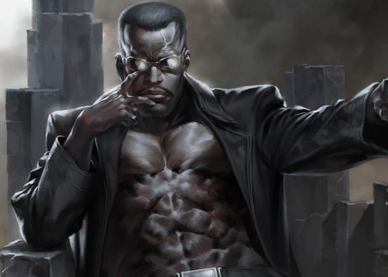 Картина постер Gee! Marvel heroes Герої Марвел Блейд 60х40 см MH.09.040