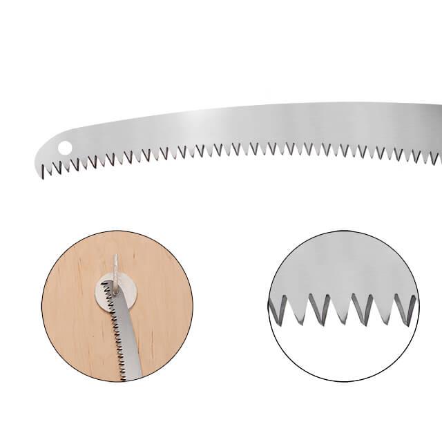 Ножовка садовая изогнутая с металлической ручкой 330 мм - фото 2 Ножовка садовая изогнутая с металлической ручкой 330 мм - фото 2