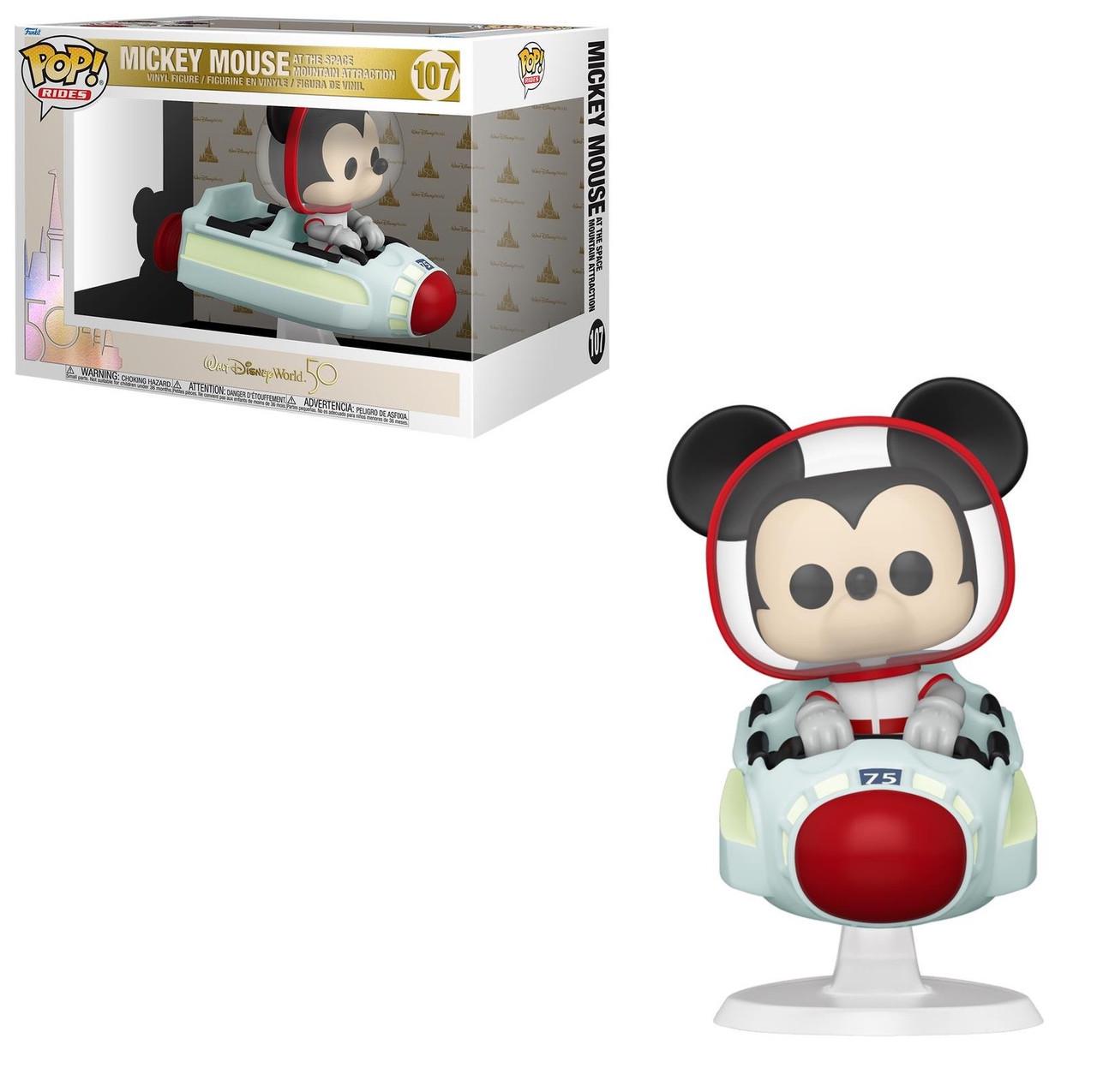 Фігурка Funko Pop Walt Disney World 50 Mickey Mouse at the space moutain attraction 12 см (WD MMSMA 107) - фото 3