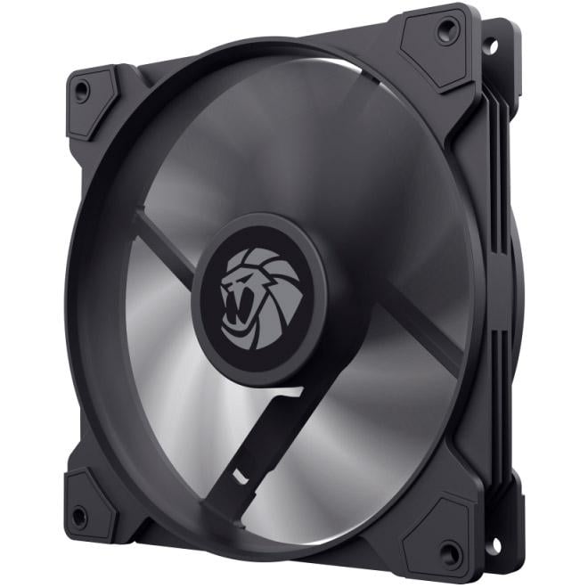 Вентилятор для корпуса GameMax GMX-14WFBK-PWM 140 мм 1400 об/мин Черный (GMX-14WFBK-PWM)