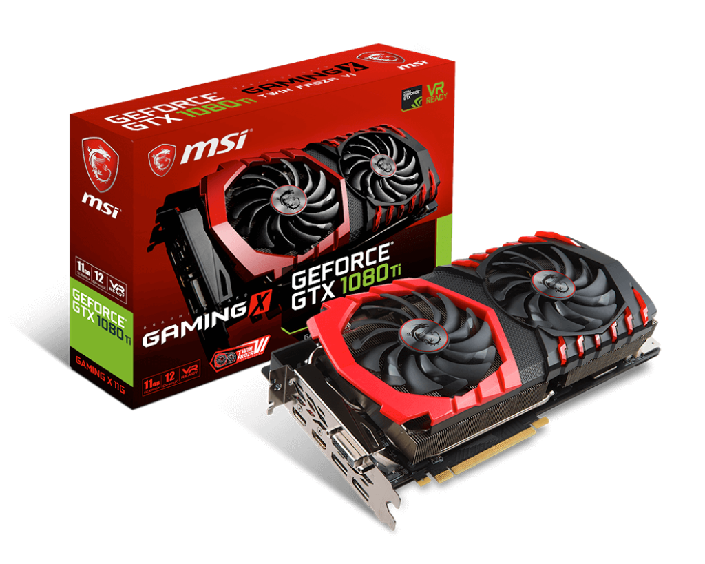 Відеокарта MSI GeForce GTX 1080 TI GAMING X 11G (1310)