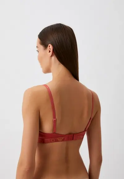 Бюстгальтер з пуш апом Emporio Armani 80B Кориця (3F235-164394cin) - фото 3 Бюстгальтер з пуш апом Emporio Armani 80B Кориця (3F235-164394cin) - фото 3