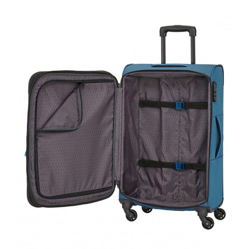 Валіза на 4 колесах Travelite Derby S 41 л Blue (TL087547-20) - фото 2 Валіза на 4 колесах Travelite Derby S 41 л Blue (TL087547-20) - фото 2