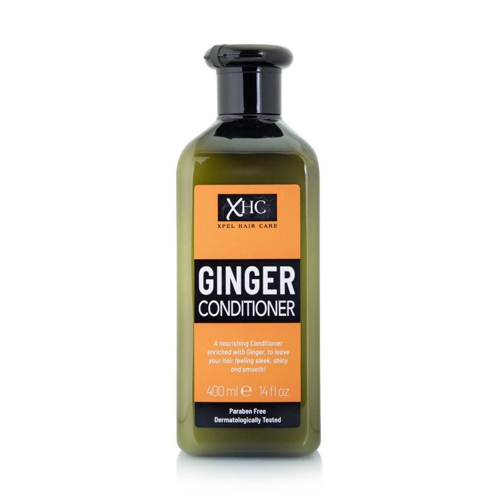 Поживний кондиціонер Xpel Ginger Anti-Dandurff Conditioner збагачений імбиром та протеїнами шовку 400 мл