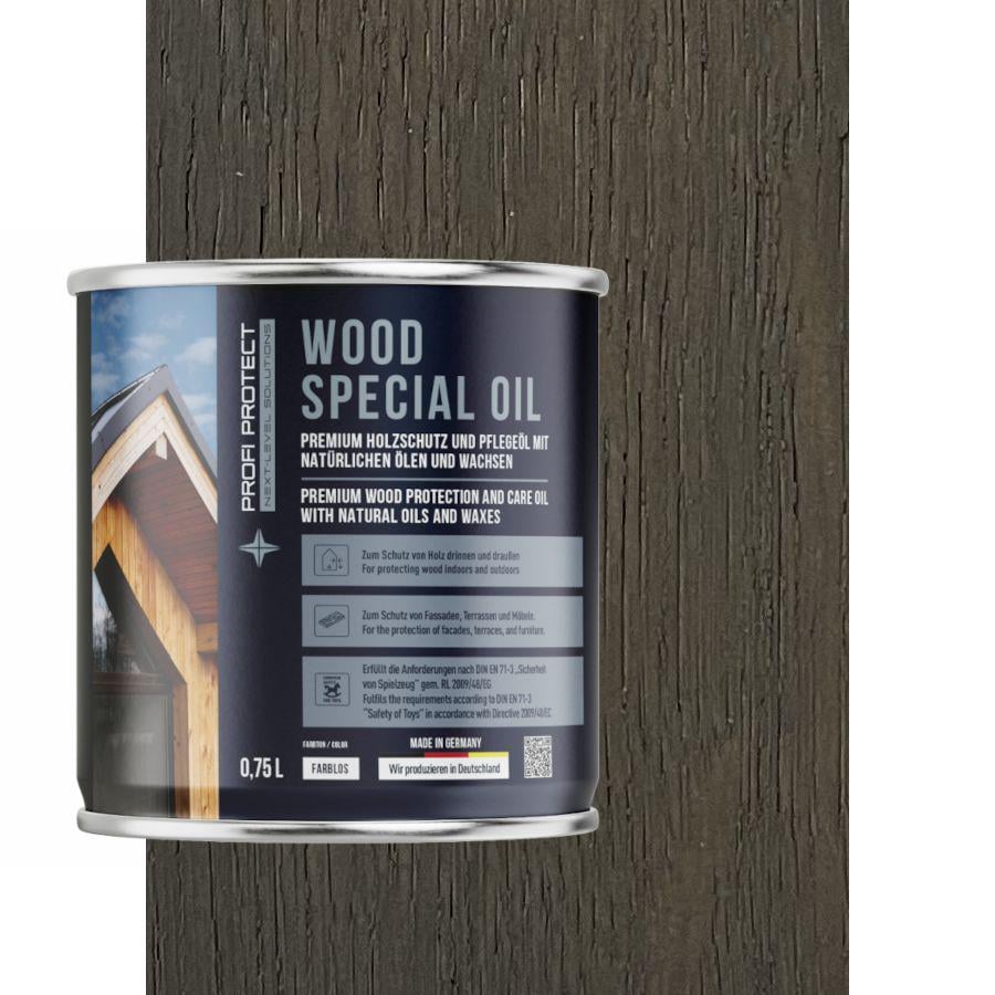 Масло ProfiProtect Wood Special Oil с воском 0,75 л Umbra Grau eiche (20758779) - фото 1 Масло ProfiProtect Wood Special Oil с воском 0,75 л Umbra Grau eiche (20758779) - фото 1