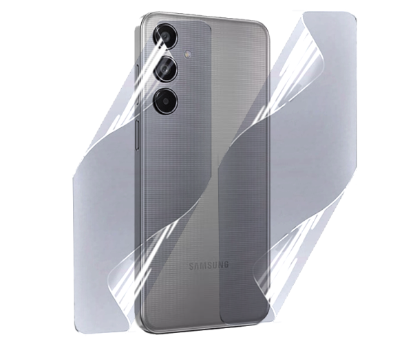 Противоударная гидрогелевая пленка Hydrogel Film для Samsung Galaxy M35 5G на заднюю панель, Transparent