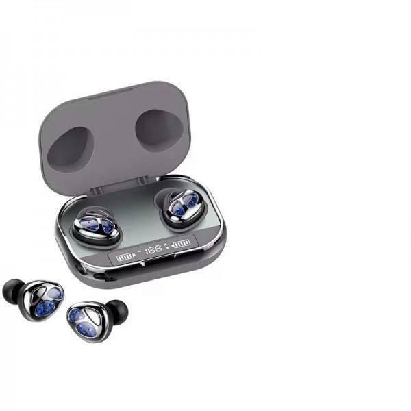 Беспроводные наушники Bluetrum D09 Pro TWS Bluetooth вакуумные со встроенным чипом Серый