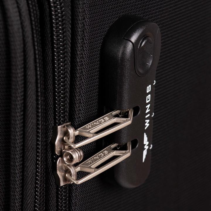 Чемодан дорожный Wings л DPR01 Серый (2679325012) - фото 3 Чемодан дорожный Wings л DPR01 Серый (2679325012) - фото 3