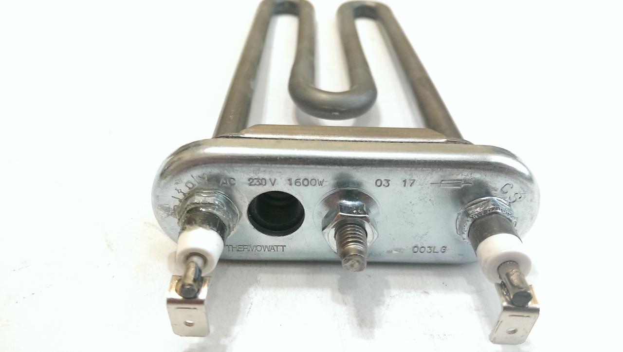 ТЭН для стиральной машины Thermowatt 1600W 175 мм с местом под датчик (0155) - фото 3 ТЭН для стиральной машины Thermowatt 1600W 175 мм с местом под датчик (0155) - фото 3