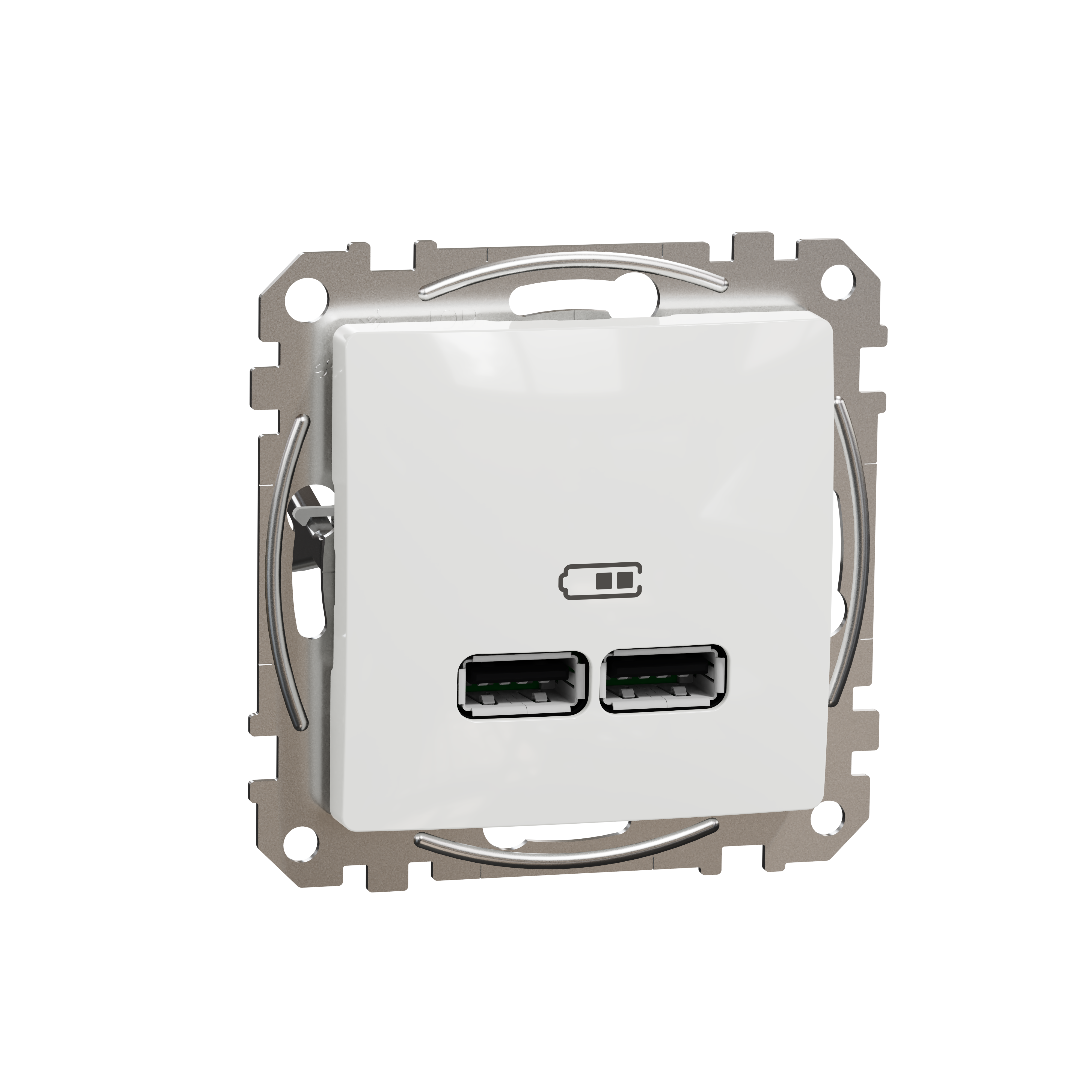 Розетка USB Schneider Electric Sedna Design 2,1A Белый (SDD111401)