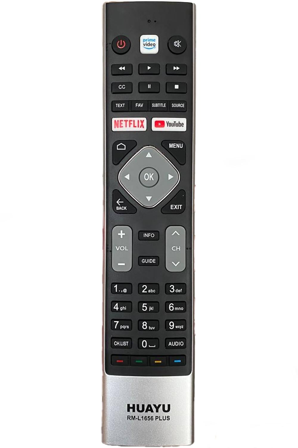 Пульт для телевизора Blaupunkt 43FE265T без микрофона (3540)