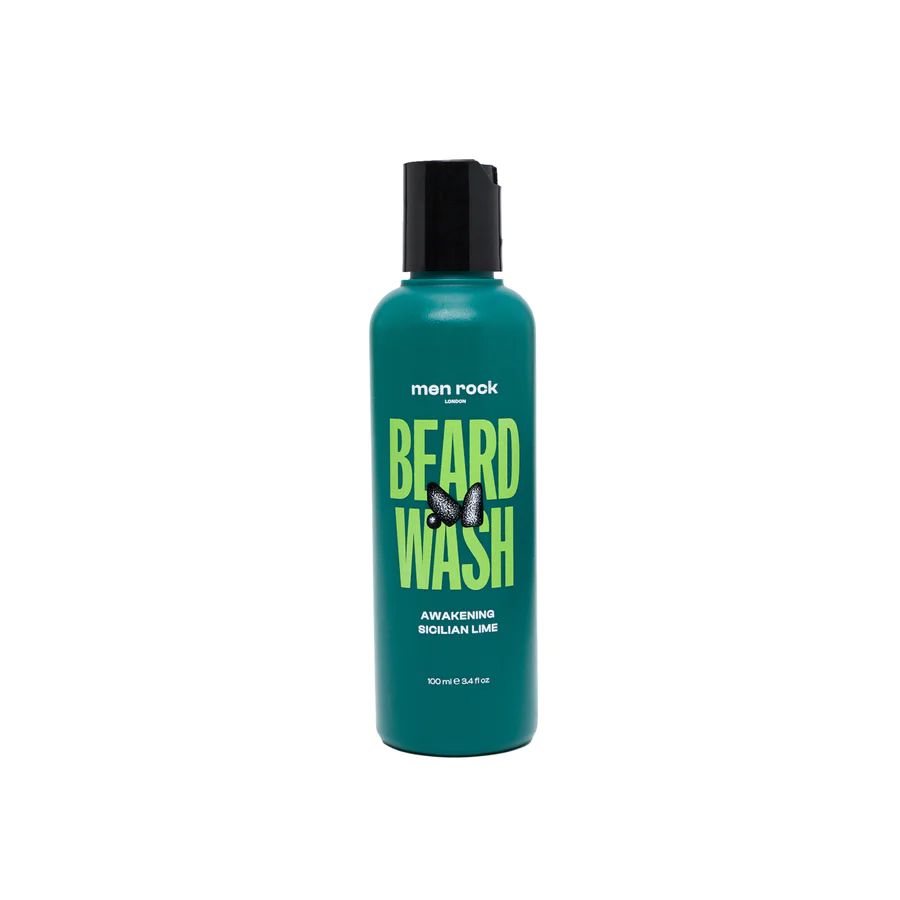 Шампунь для бороди Men Rock Beard Wash Sicilian Lime and Coffeine 100 мл (200216) - фото 1