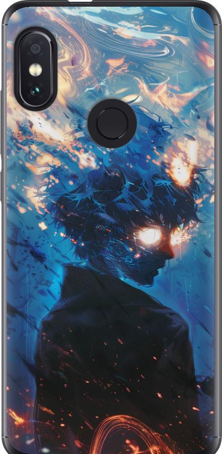 Чехол на Xiaomi Redmi Note 5 Сатору Годжо (6129u-1516-42517)