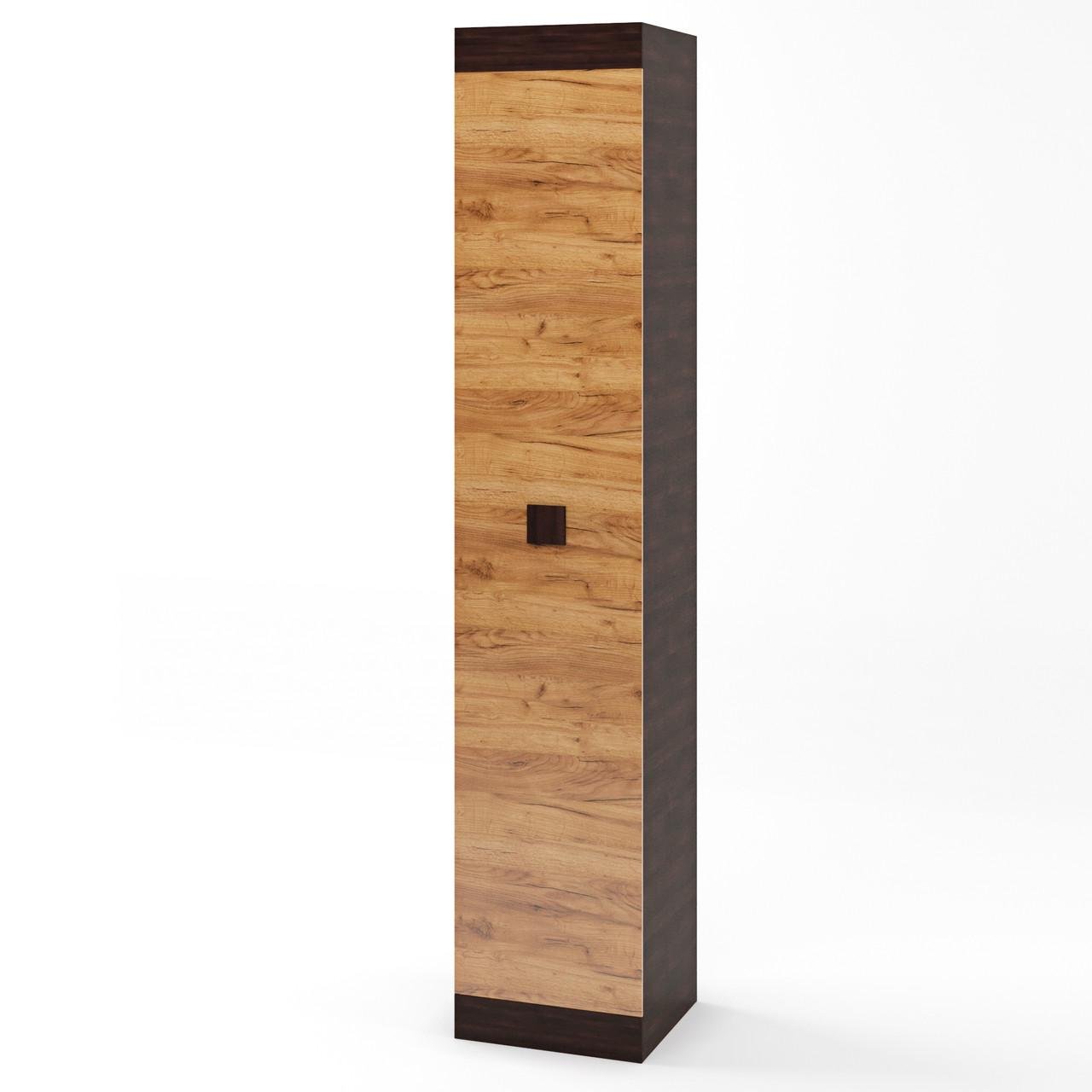 Шафа-пенал закрита Еверест Соната Венге темний/Дуб крафт золотий (DTM-2276) Шафа-пенал закрита Еверест Соната Венге темний/Дуб крафт золотий (DTM-2276)