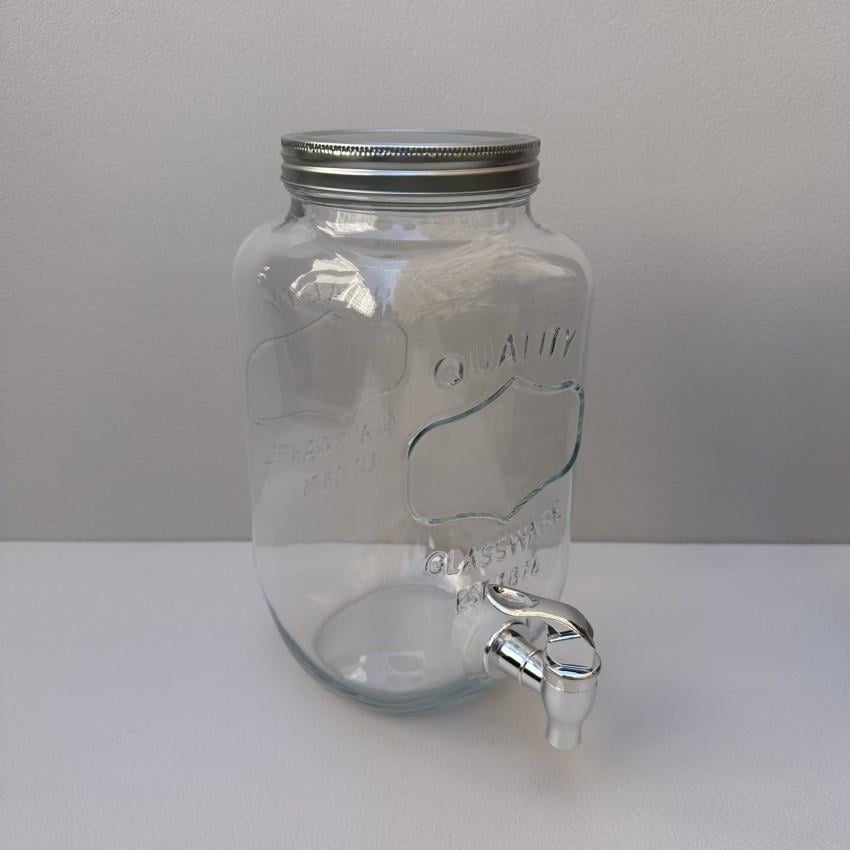 Лимонадник S&T 9037-02 скляний з металевою кришкою 3,5 л (2601594909) - фото 2