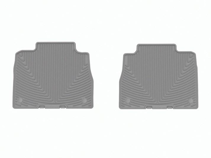 Коврики автомобильные задние резиновые WeatherTech W607GR Mercedes GLE-Class 2020-2021 Серый (1945753640)