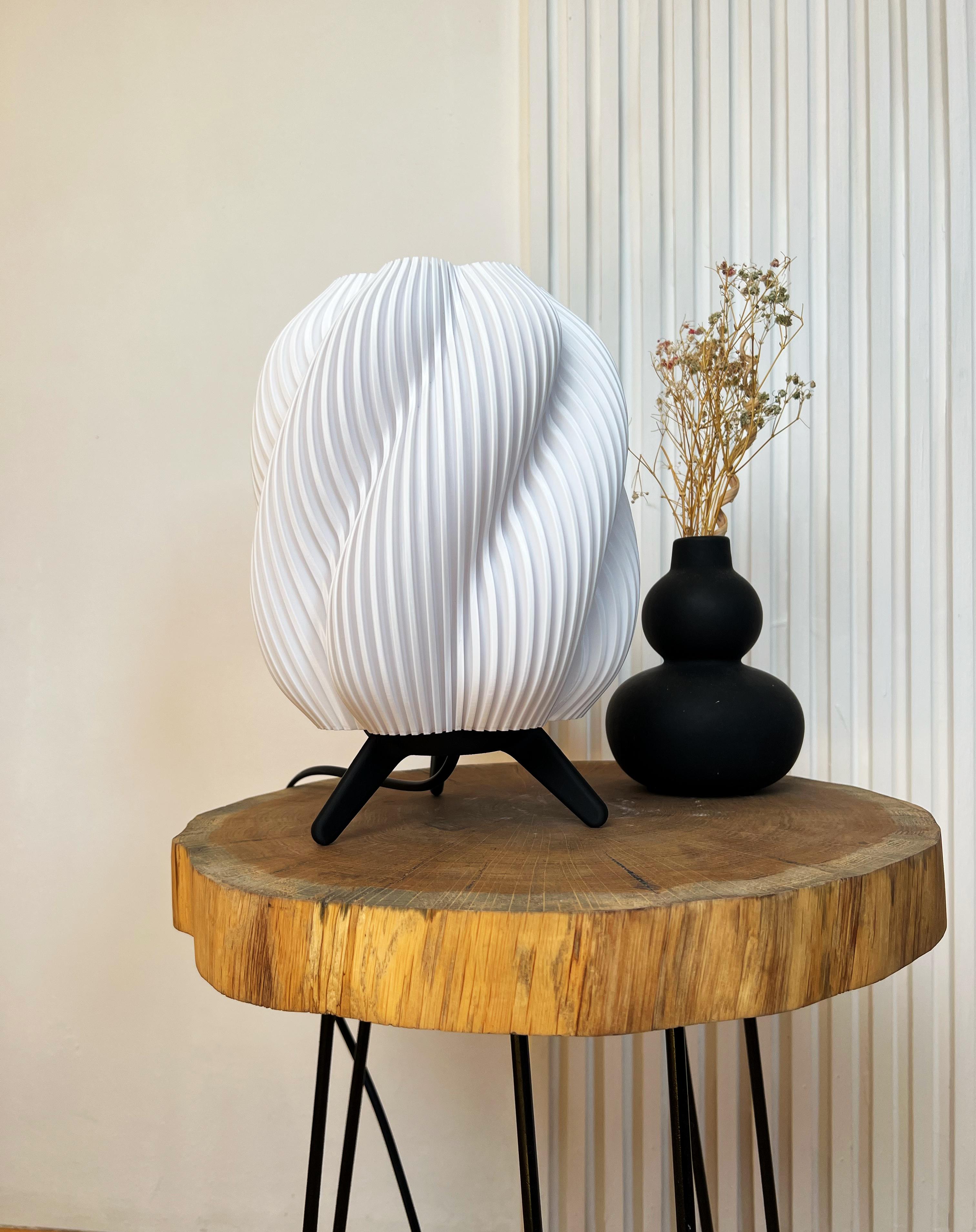 Настільна лампа TEPLO FLOWA L 3,1 Вт Е27 Білий (100101) - фото 7