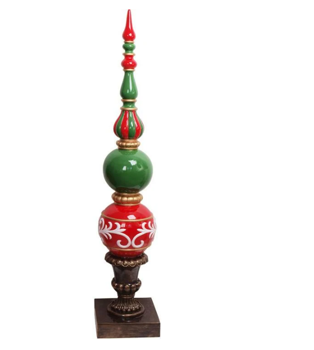 Декоративная фигура Стелла 155 см Красный с зеленым